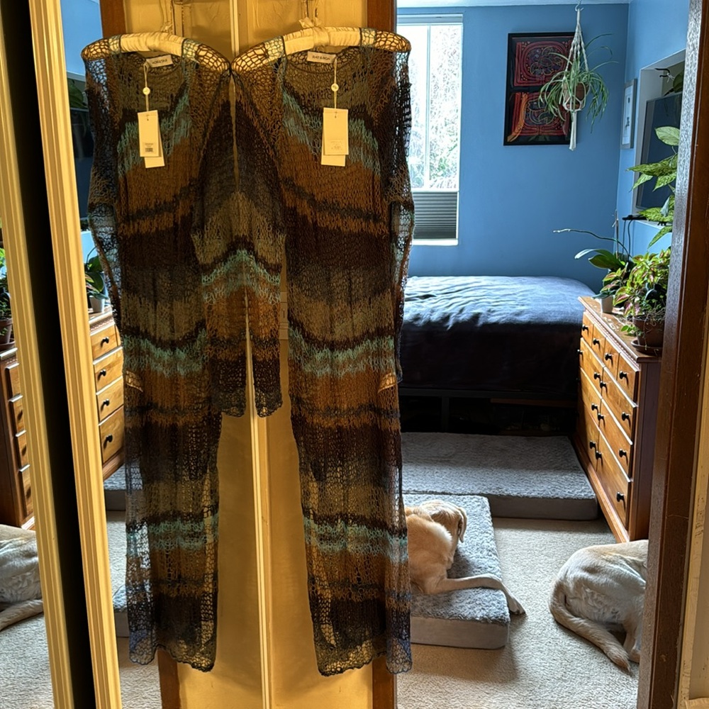 💙 NWT Women’s Rat & Boa Sabrina Knit Maxi Dress - Picture 8 of 9
